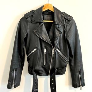 All Saints Balfern Leather Jacket